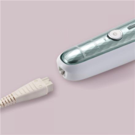 Actual product image Panasonic Epilator ES-EL8C-G503 Operating time (max) 30 min, Number of power levels 3, Wet & Dry, Baltas/Sidab