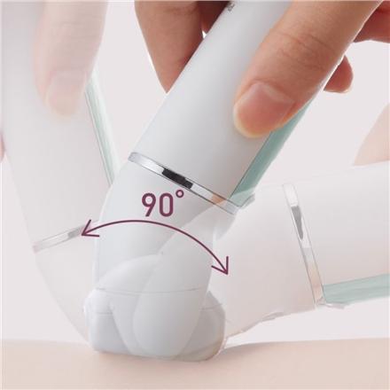 Actual product image Panasonic Epilator ES-EL8C-G503 Operating time (max) 30 min, Number of power levels 3, Wet & Dry, Baltas/Sidab