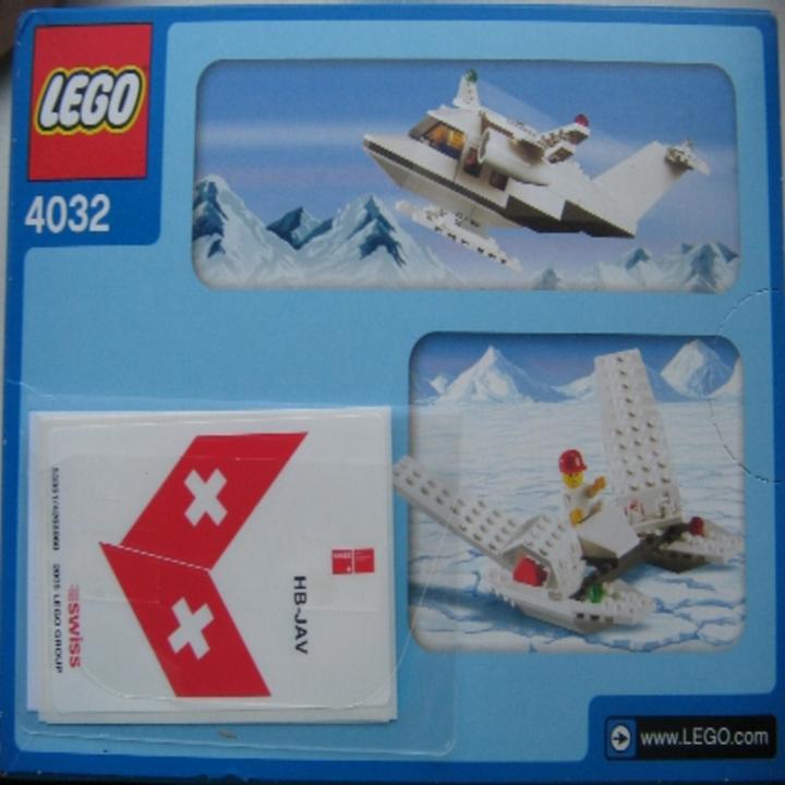 Actual product image LEGO ® Passenger Plane - SWISS Version 4032-8