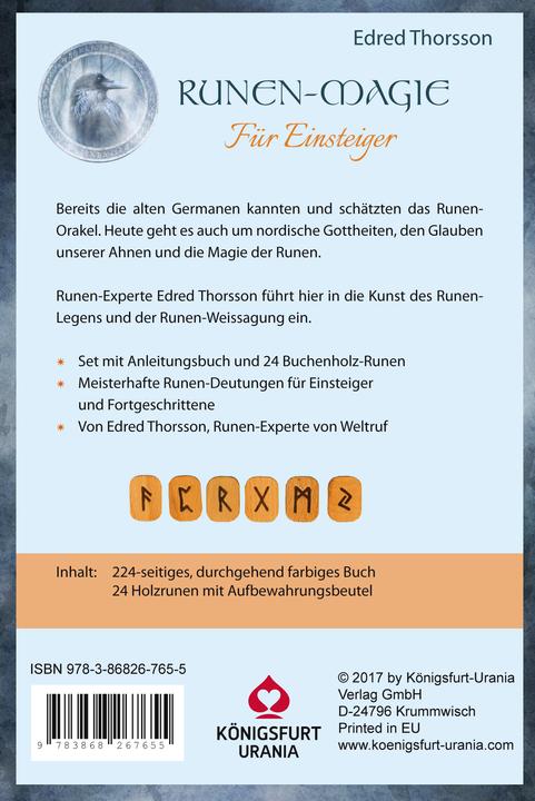 Immagine prodotto Runenmagie für Einsteiger (Tedesco, Edred Thorsson, 2017)