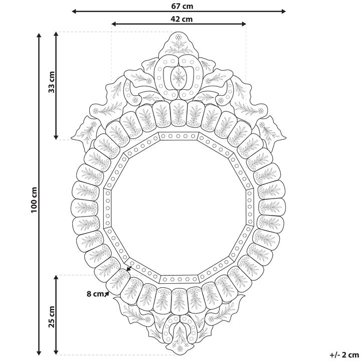 Produktbild Beliani Craon (67 x 67 cm)