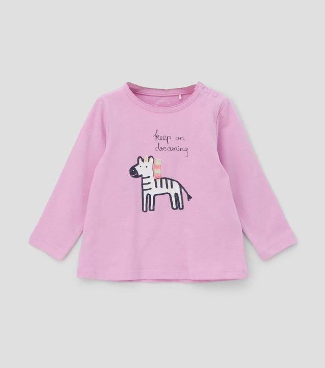 Produktbild s.Oliver T-Shirt Langarmshirt mit Artwork (92)