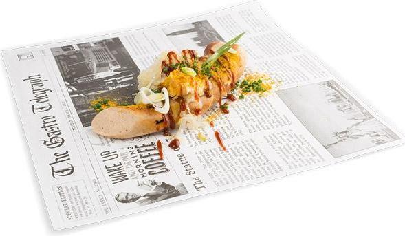 Image du produit Sier Sacs à sandwichs News Paper 30 cm x 30 cm (300 x)