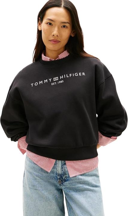 Produktbild Tommy Hilfiger Firmenlogo moderner Sweatshirt (S)