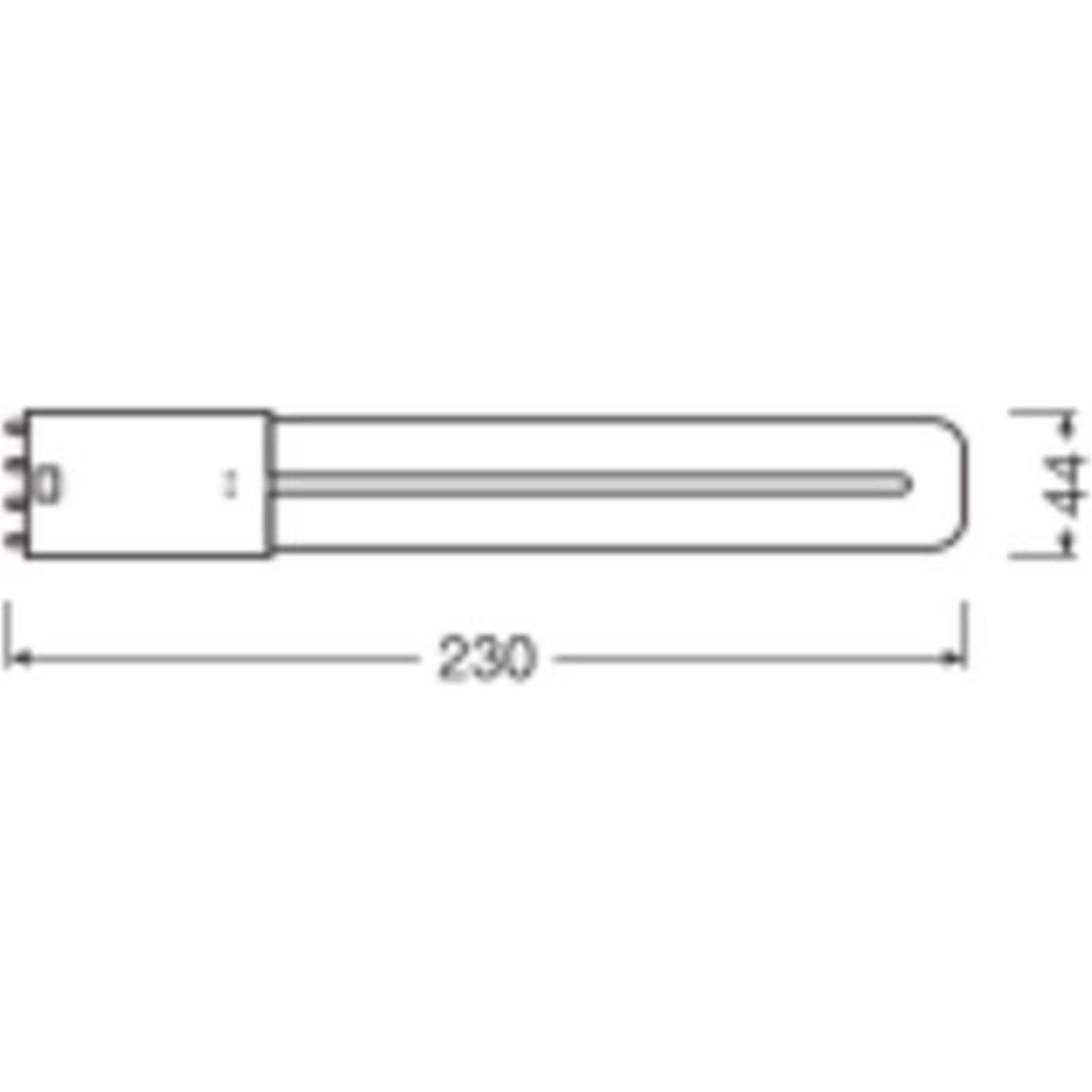 Thumbnail - Ledvance, Leuchtmittel, LED-Kompaktlampe (2G11, 8 W, 900 lm, 1 x, E)