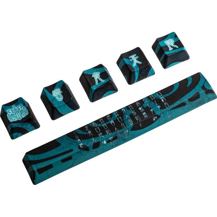 Traitors Taotie, Keycap Set, PBT 5-side Dye-Sub, Keycaps, Schwarz