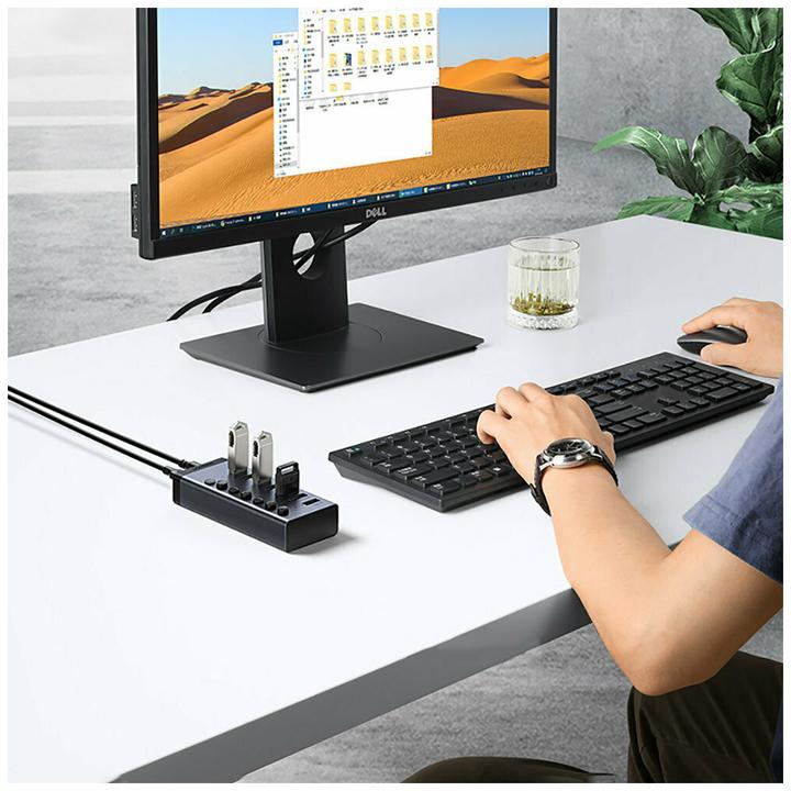 Image du produit Ugreen multifunction HUB 7in1 (USB-C, 8 Ports)