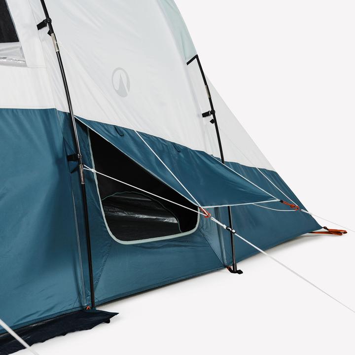 Image du produit Quechua Tente de camping à arceaux 6 places 3 chambres, Arpenaz 6.3 F&B (Auvent, 25.75 kg, 6 personnes)