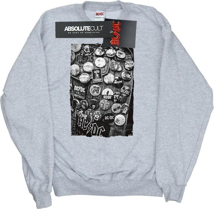 Immagine prodotto AC/DC Felpa in cotone della collezione Badges (XL)