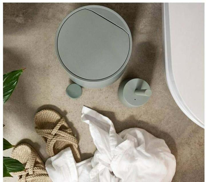 Actual product image F&R Toilet brush Nova One Matcha Green