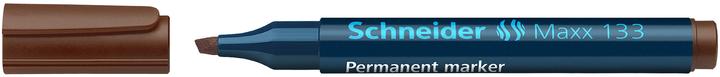 Produktbild Schneider Permanentmarker Maxx 133, 1+4 mm, braun (Braun, 4 mm, 1 x)