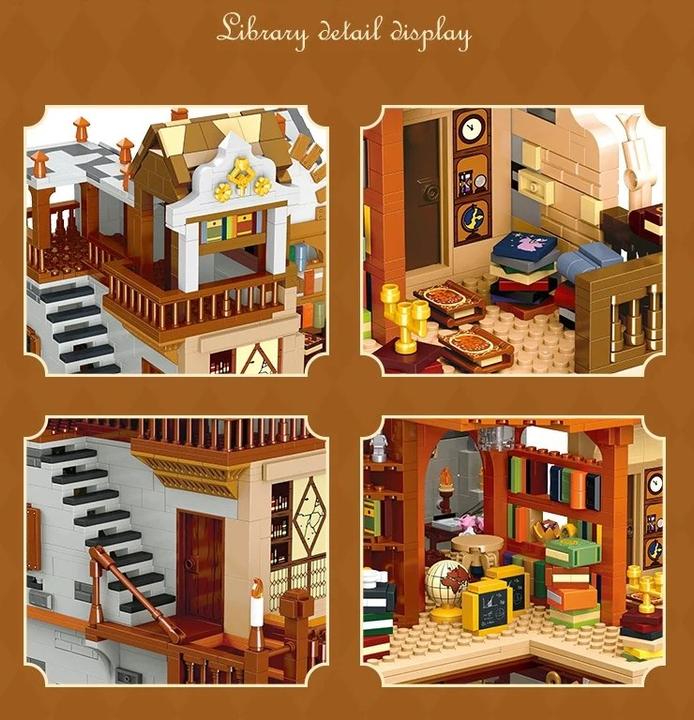 Actual product image Jie Star Medieval library