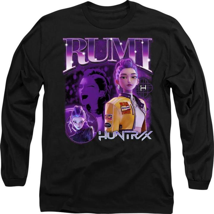 Produktbild K-Pop Demon Hunters HuntrX TShirt Langärmlig (M)