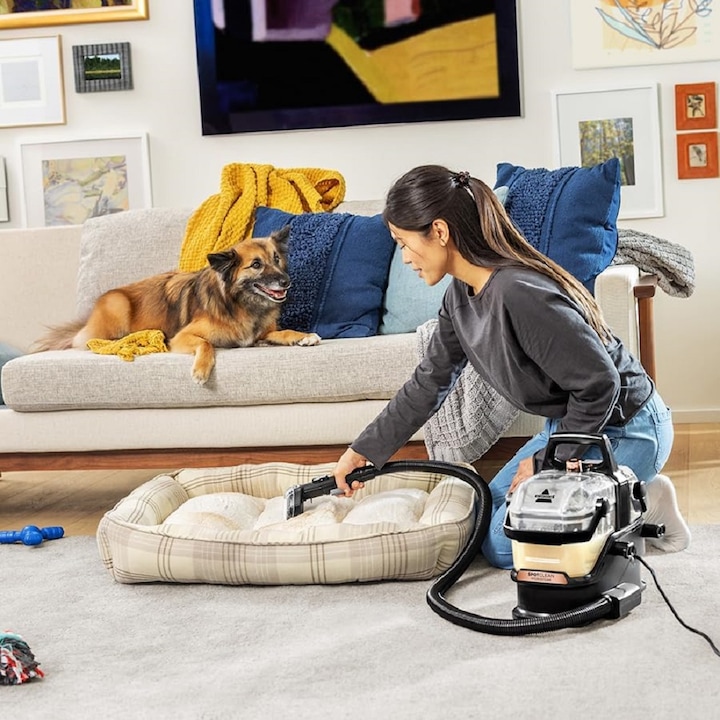 Image du produit Bissell Aspirateur laveur SpotClean HydroSteam Pro Noir