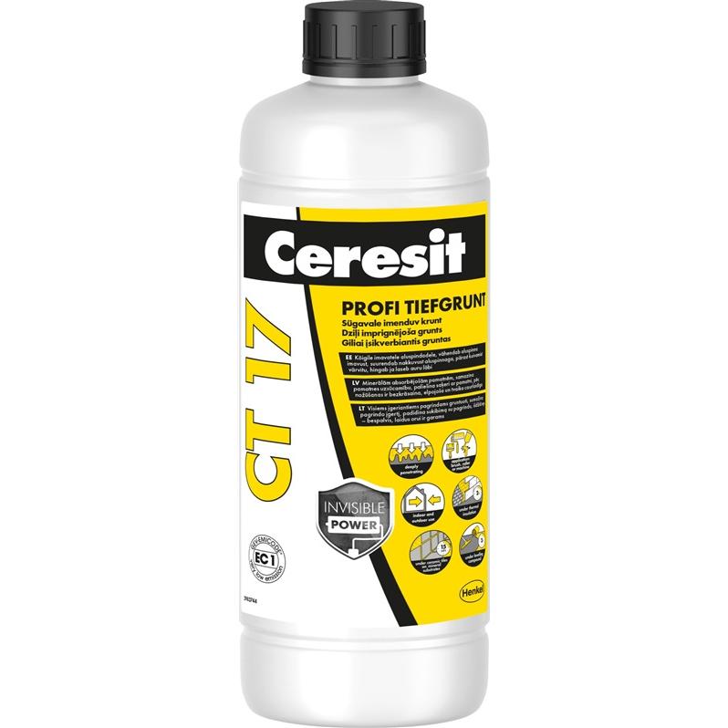 Ceresit Grundierung CT17, gelblich, 1L (2983854)