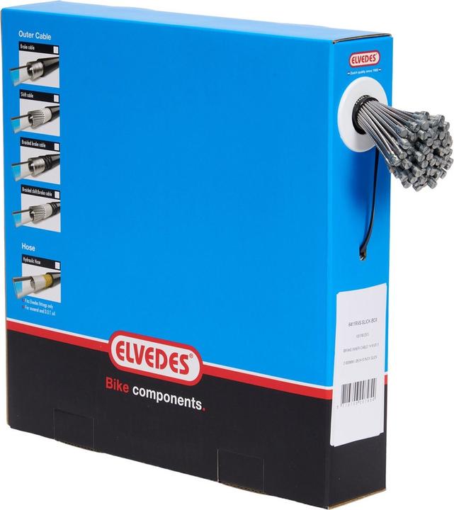 Elvedes Brake strand ø1.5x2000mm, box of 100 Birnenn