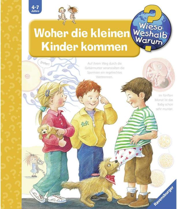 Ravensburger Woher die kleinen Kinder kommen (German, Doris Rübel, 2015)