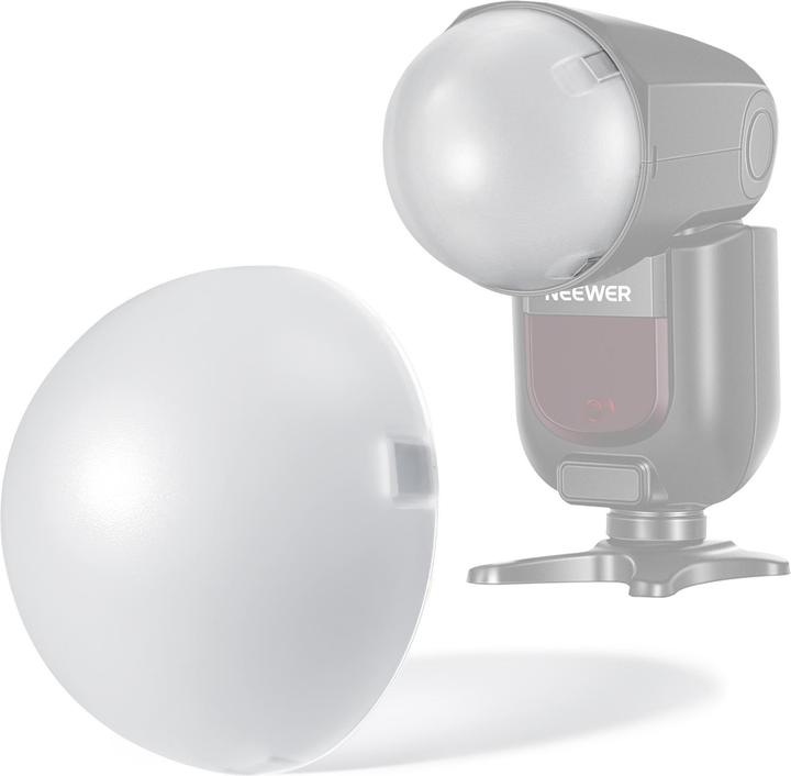 Actual product image Neewer Diffuser Dome For Z1 Flash (Flash diffuser)