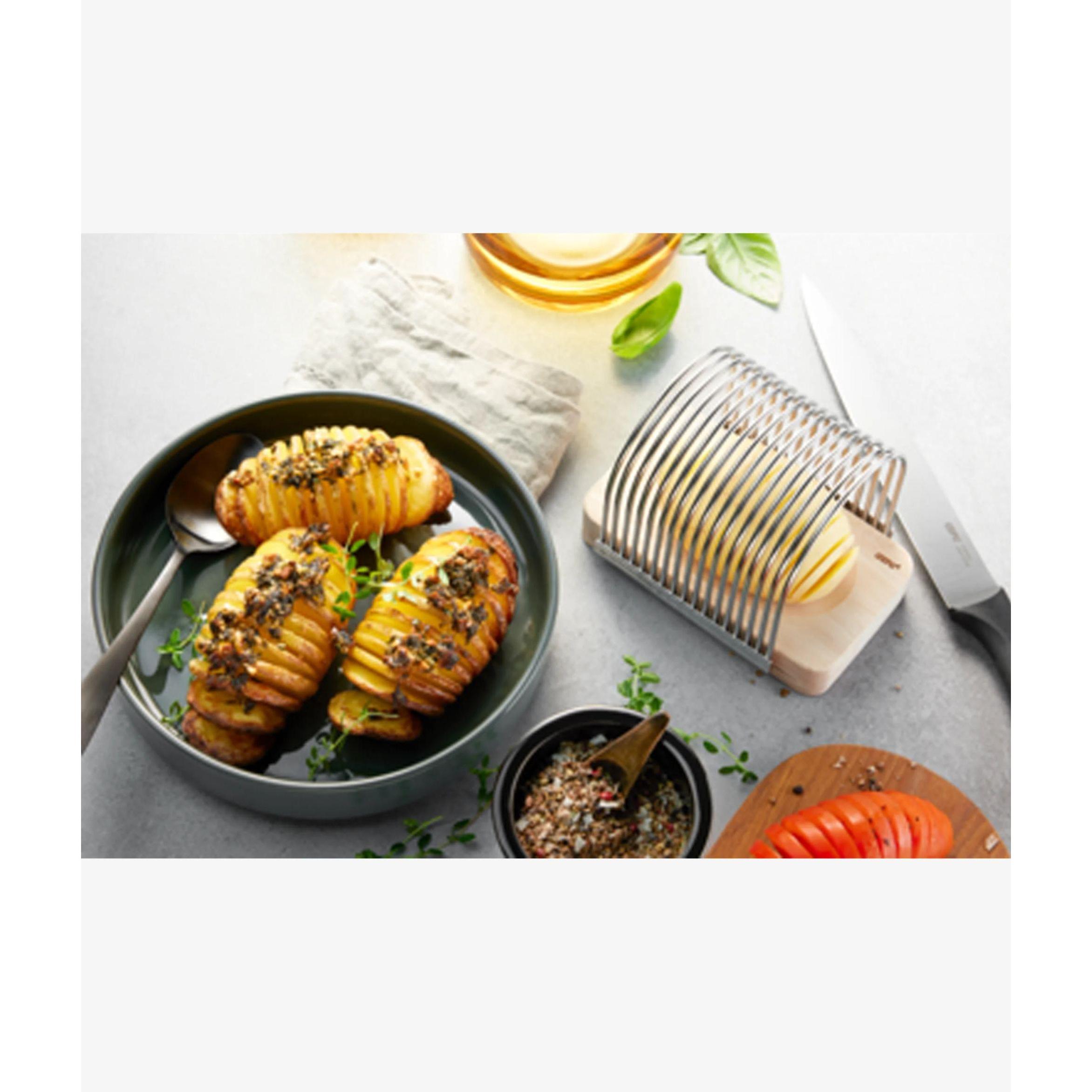 Thumbnail - GEFU Fächerkartoffel-Schneider silberfarben, Küchenreibe, Silber