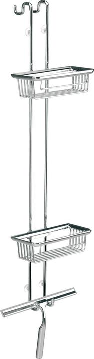 Produktbild Emco Türetagere SYSTEM 2 2 tiefe Körbe, Duschwischer chrom (20 x 18 x 94.60 cm)