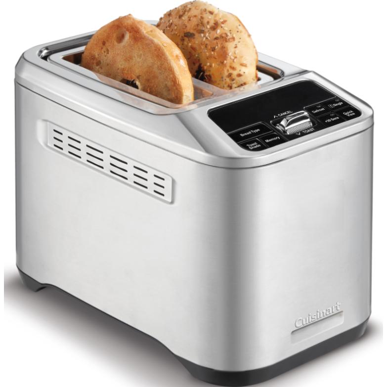 Cuisinart SmartElite 2-Scheiben-Toaster aus Metall, Broodrooster, Grijs