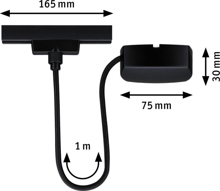 Actual product image Paulmann URail Einspeisung Zigbee