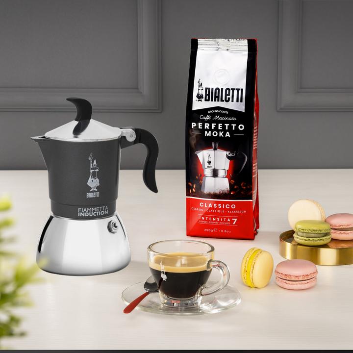 Produktbild Bialetti Fiammetta Ind. 4cups Grey (4 T.)