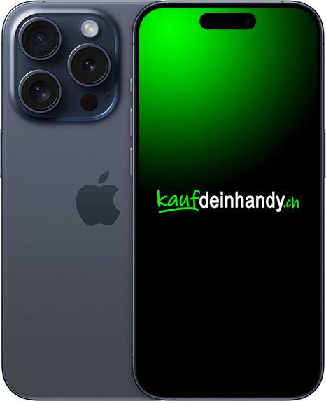 Immagine prodotto Kaufdeinhandy.ch iPhone 15 Pro (128 GB, Blu, B / Molto buono)