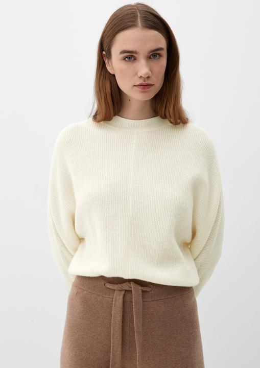 Actual product image s.Oliver Strickpullover Strickpullover mit Fledermausärmeln (46)