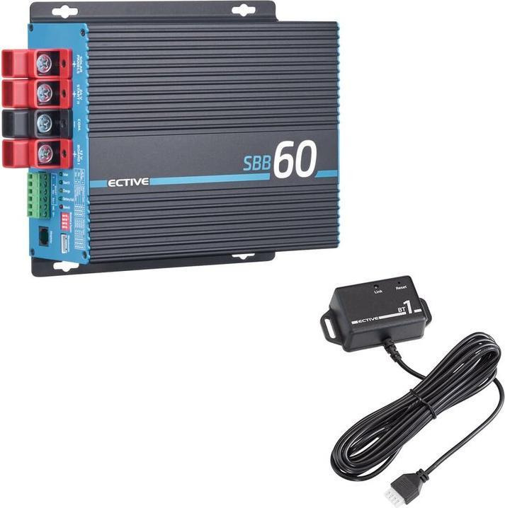 Immagine prodotto Ective SBB 60 Booster di carica da 24V a 12V con regolatore di carica MPPT 60A (12V, 60 A)