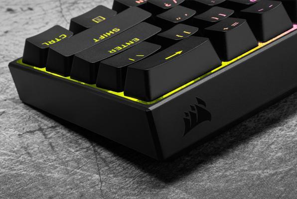 Actual product image Corsair K65 RGB Mini (CH, Cable)