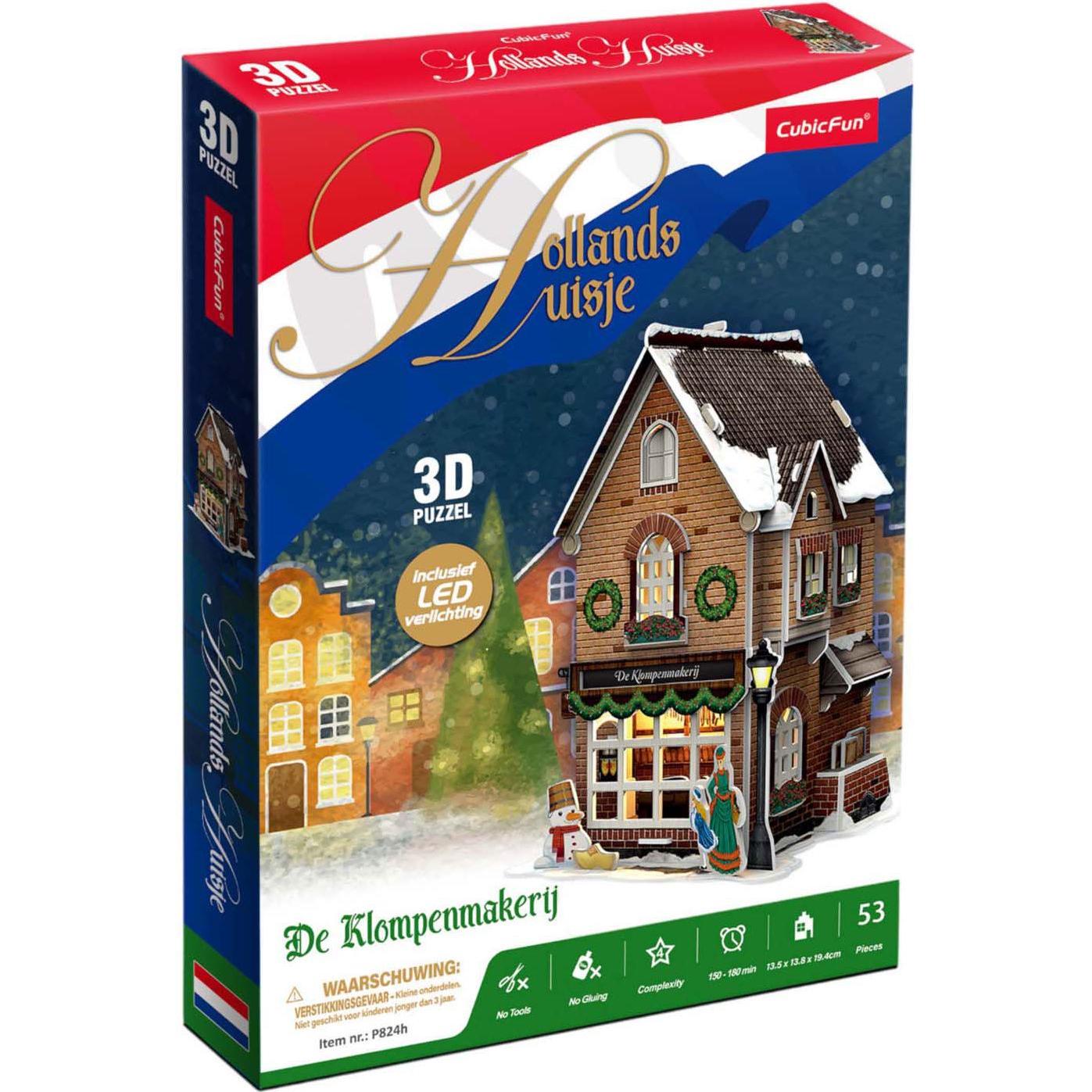 Cubicfun Cube Fun 3D-Puzzle-Clog-Maker mit LED-Beleuchtung