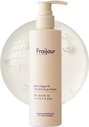 Actual product image Fraijour Retin Collagen 3D Core Oil to Foam Cleanser Acne-Fighting (Cleansing Foam)