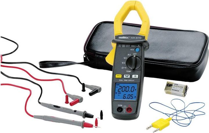 Produktbild Metrix Stromzange, Hand-Multimeter MX (CAT III 1000V, CAT IV 600V, Hand-Multimeter)