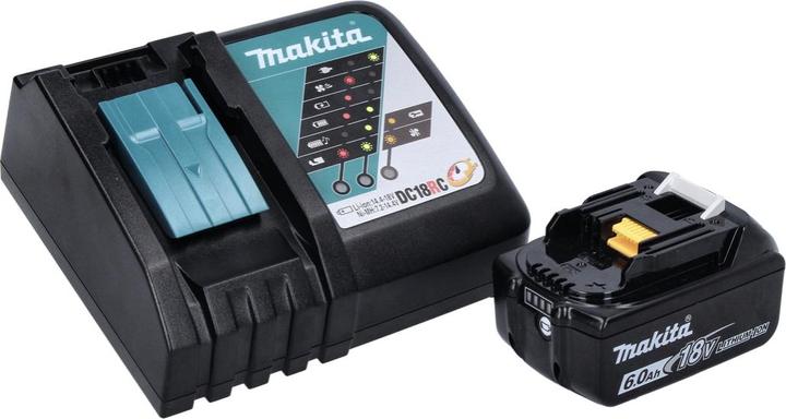 Produktbild Makita DCL 184 RG1 Akku Staubsauger 18 V 54 mbar 0,5 l + 1x Akku 6,0 Ah + Ladegerät