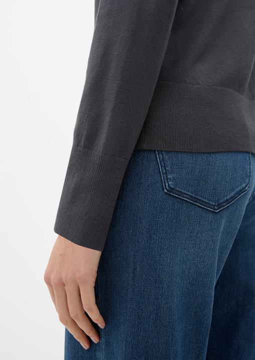 Produktbild s.Oliver Strickpullover Strickpullover mit Rollkragen (32)