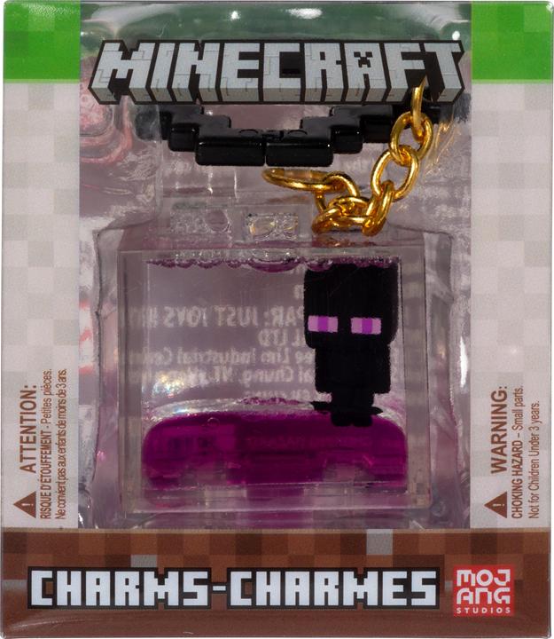 Actual product image Just Toys Minecraft Charms Keychain