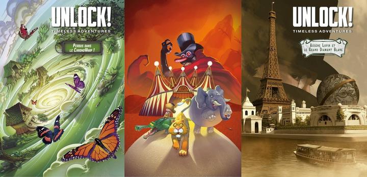 Produktbild Asmodée Unlock- Timeless Adventures (Französisch)