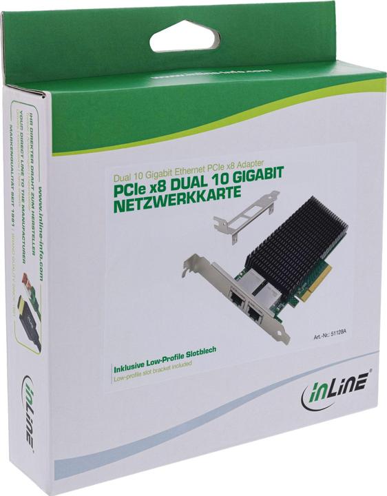 Actual product image InLine 51128A (PCI Express 3.0 x8)