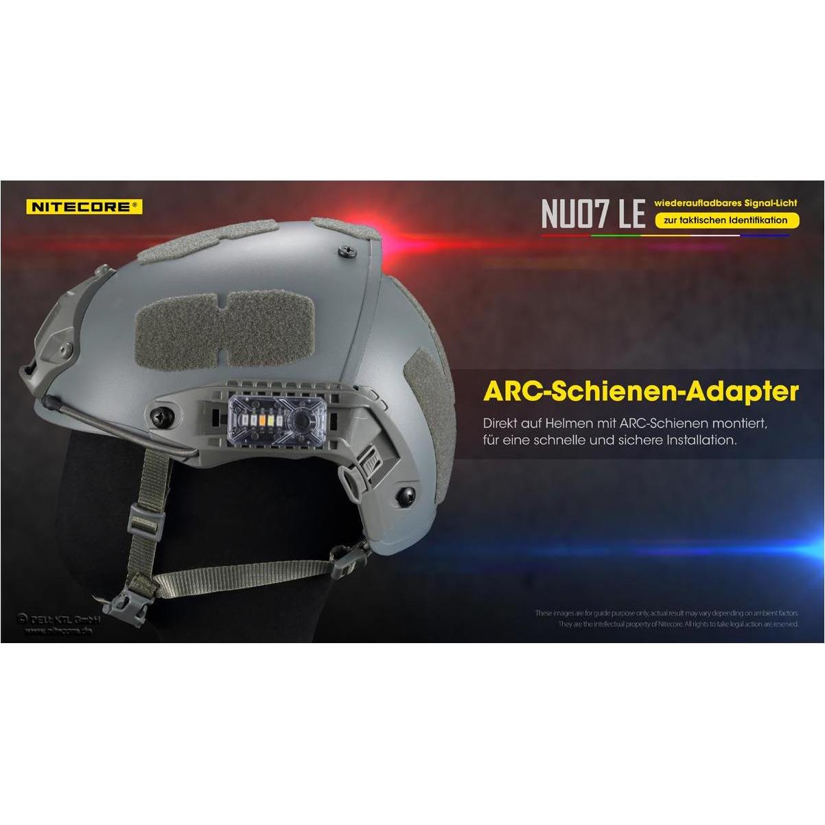 Thumbnail - Nitecore, Taschenlampe, NU07 LE - Signalleuchte (6.20 cm, 15 lm)