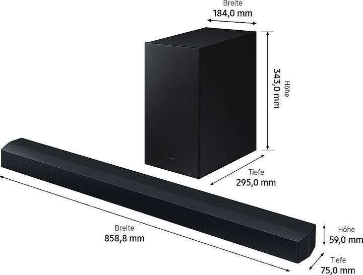 Productafbeelding Samsung HW-C460G/ZG (300 W, 2.1 kanalen)