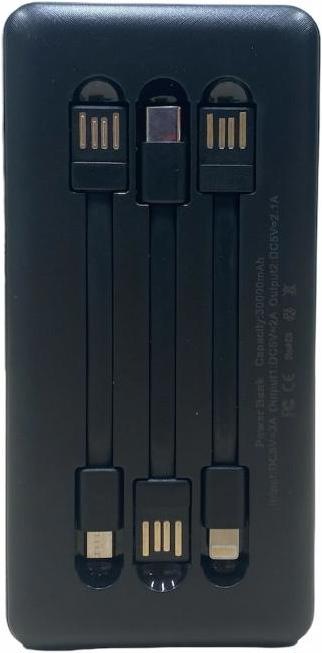 Actual product image Riff YM-407S Mega Power Bank Charger 2x USB 2.1A maximum output (30 mAh)