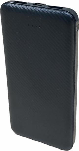 Actual product image Powermax 20000mAh thin carbon power supply charger 2x USB 2.1A