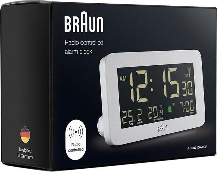 Actual product image Braun Radio-controlled alarm clock