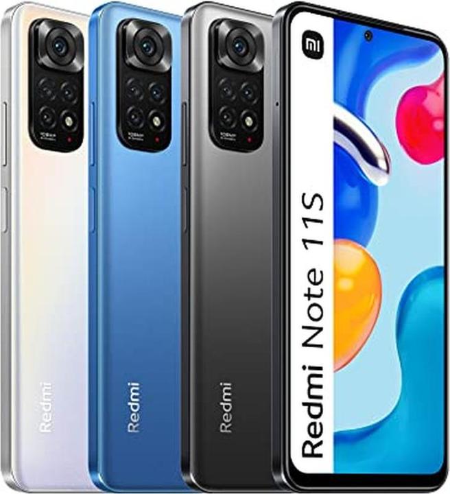 Actual product image Xiaomi Redmi Note 11S (64 GB, Graphite grey, 6.43", Dual SIM, 4G)