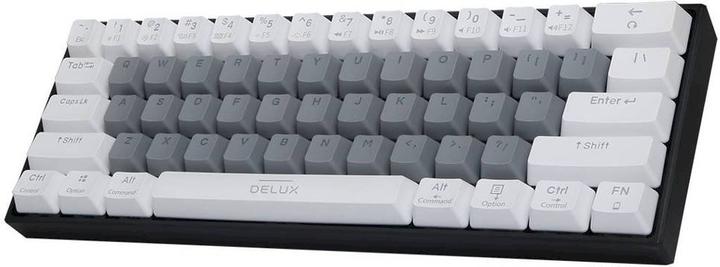 Actual product image Delux KM33 keyboard (English-international, Cable)