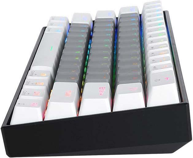 Actual product image Delux KM33 keyboard (English-international, Cable)