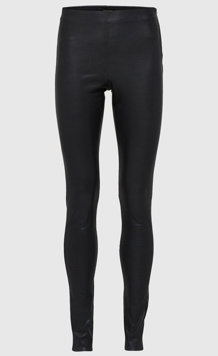 Produktbild Selected Femme Dehnbare Lamm- Lederhose (34)