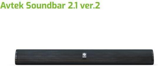 Actual product image Avtek Soundbar version 2.1. 2 (60 W, 2.1 Channel)