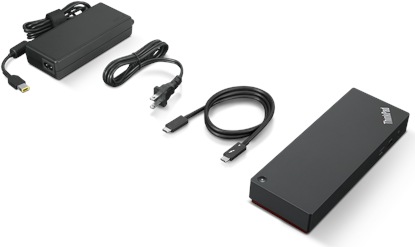 Produktbild Lenovo Universal Thunderbolt 4 Dock (Max displays: 4/Max resolution: 8K/60Hz/Supports: 4x4K/60Hz or 1x8K/1x (1 Ports)